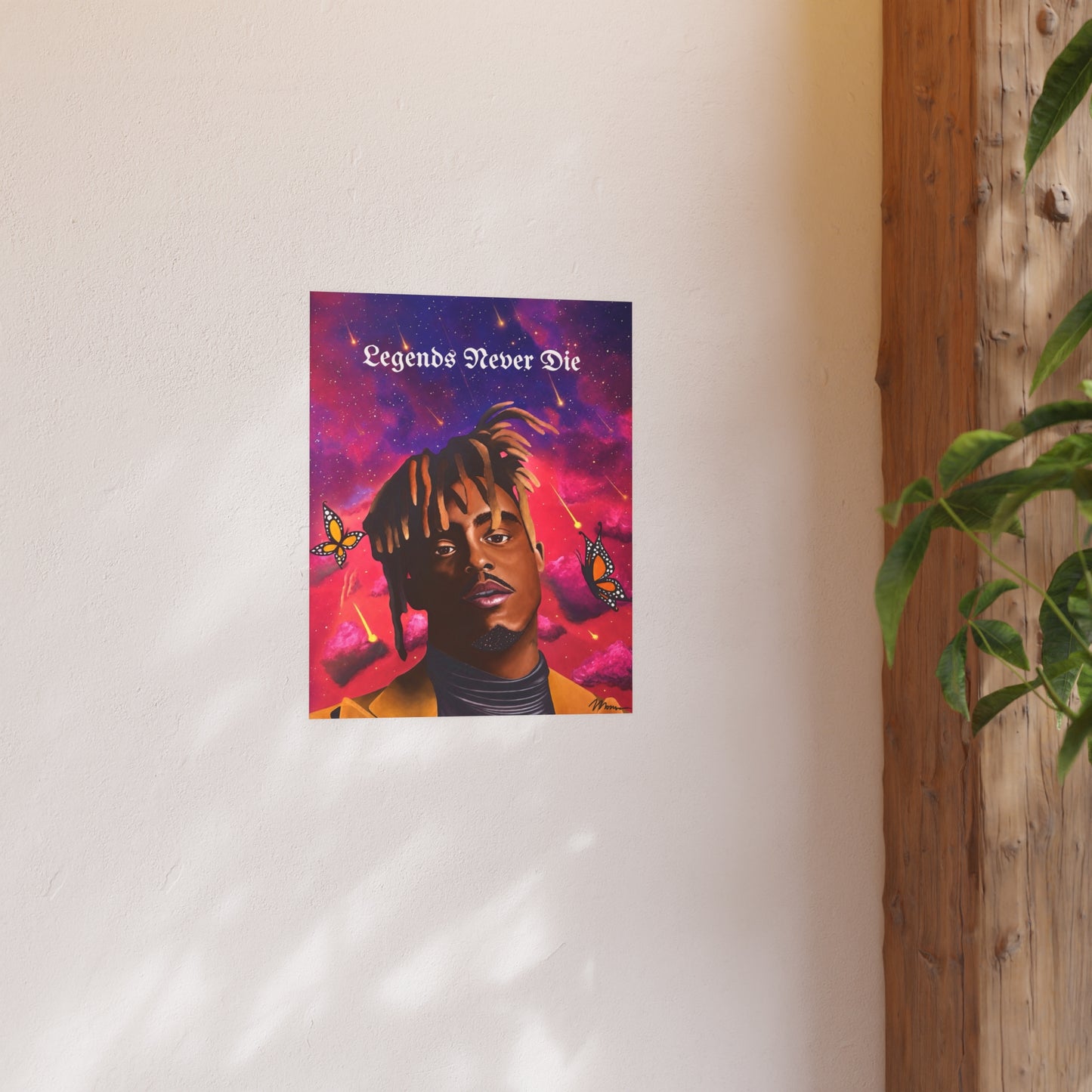 Juice WRLD Painting Poster – 16 x 20 Satin Poster