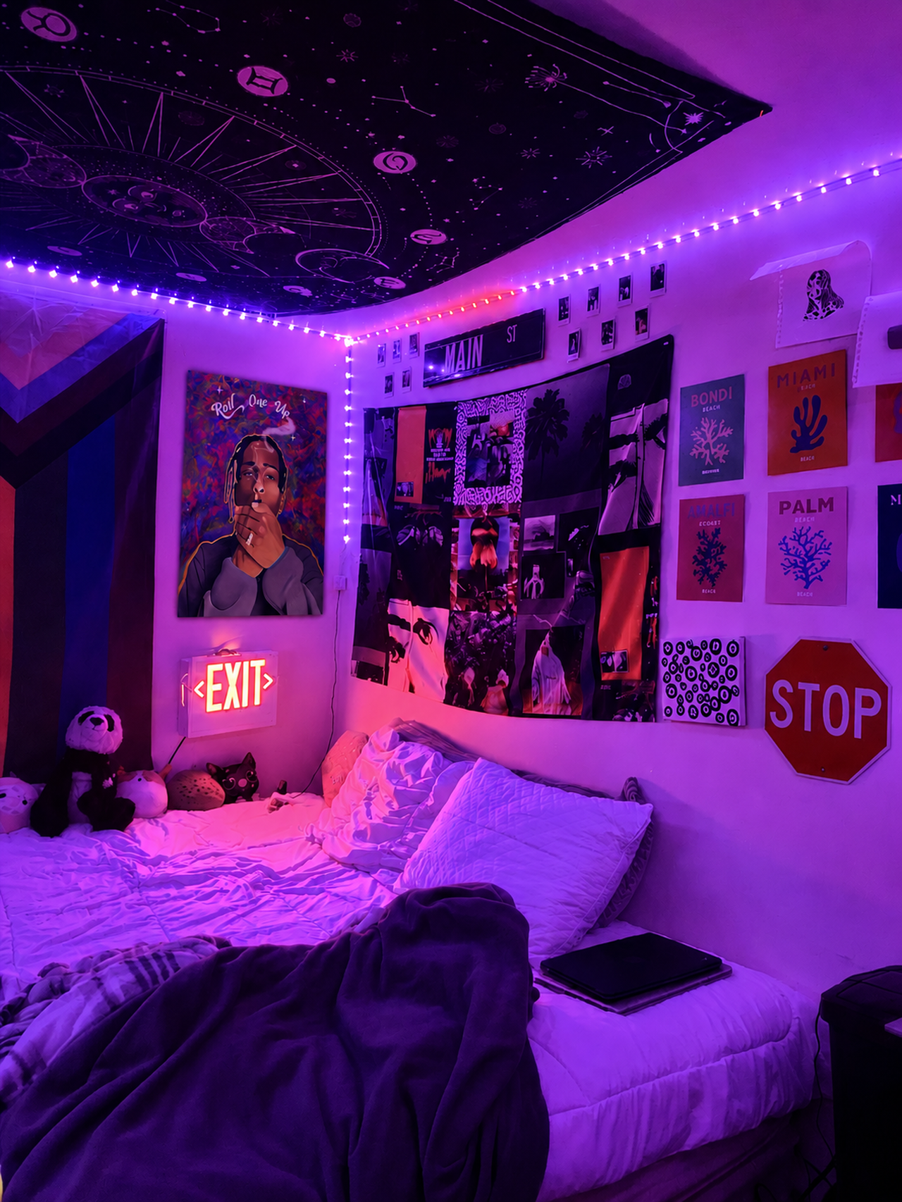 A$AP Rocky Painting Poster – 16 x 20 Satin Poster