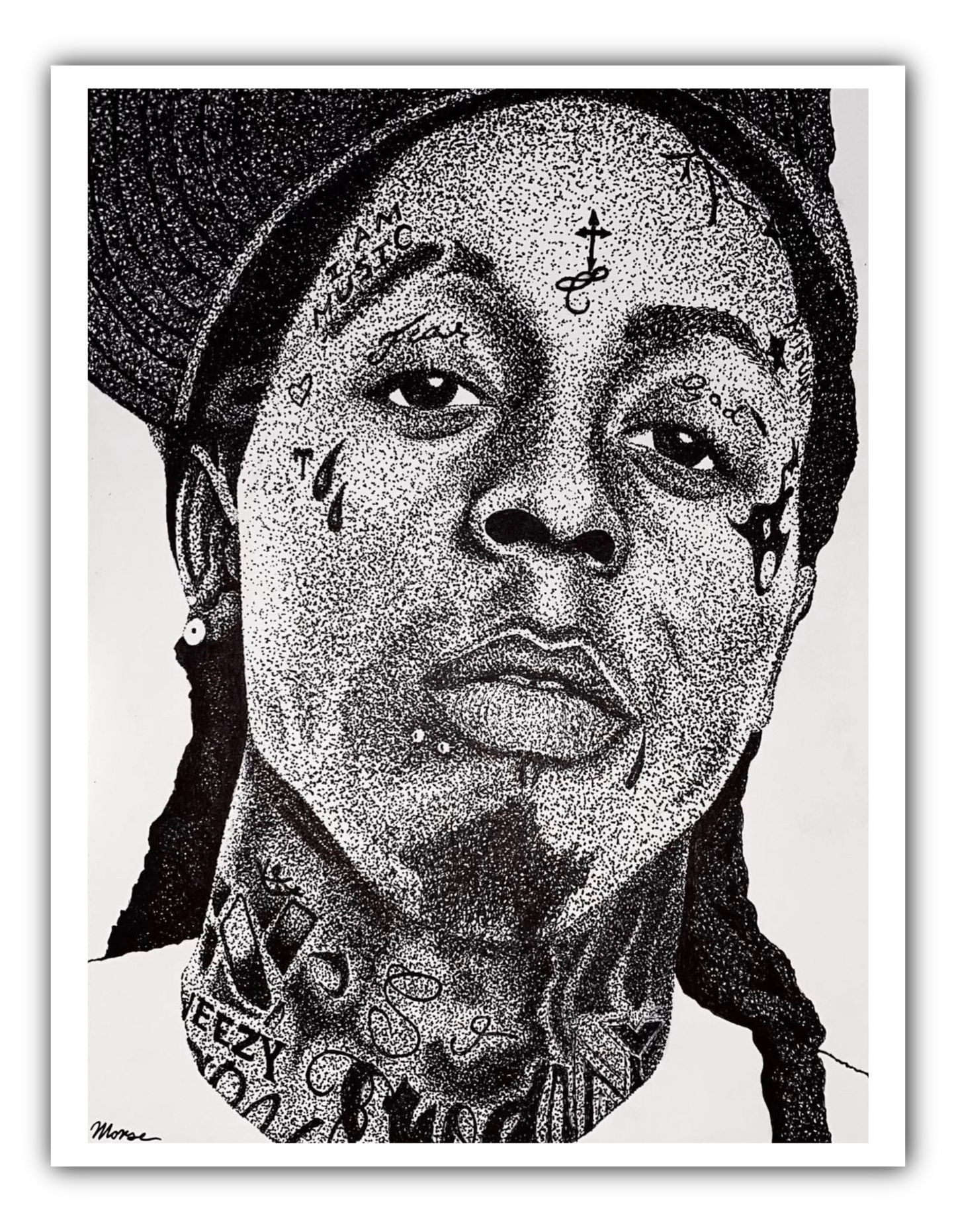 LIL WAYNE PRINT