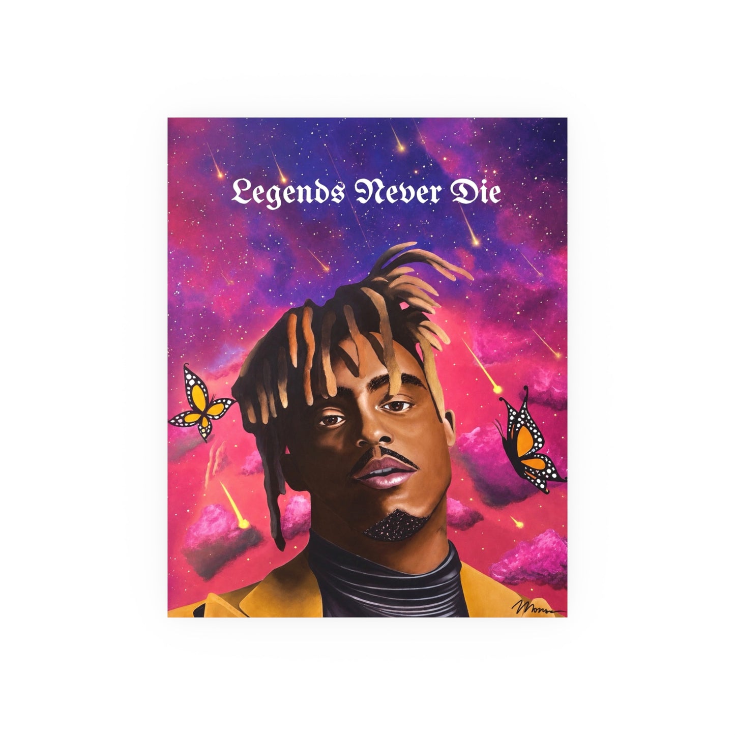 Juice WRLD Painting Poster – 16 x 20 Satin Poster