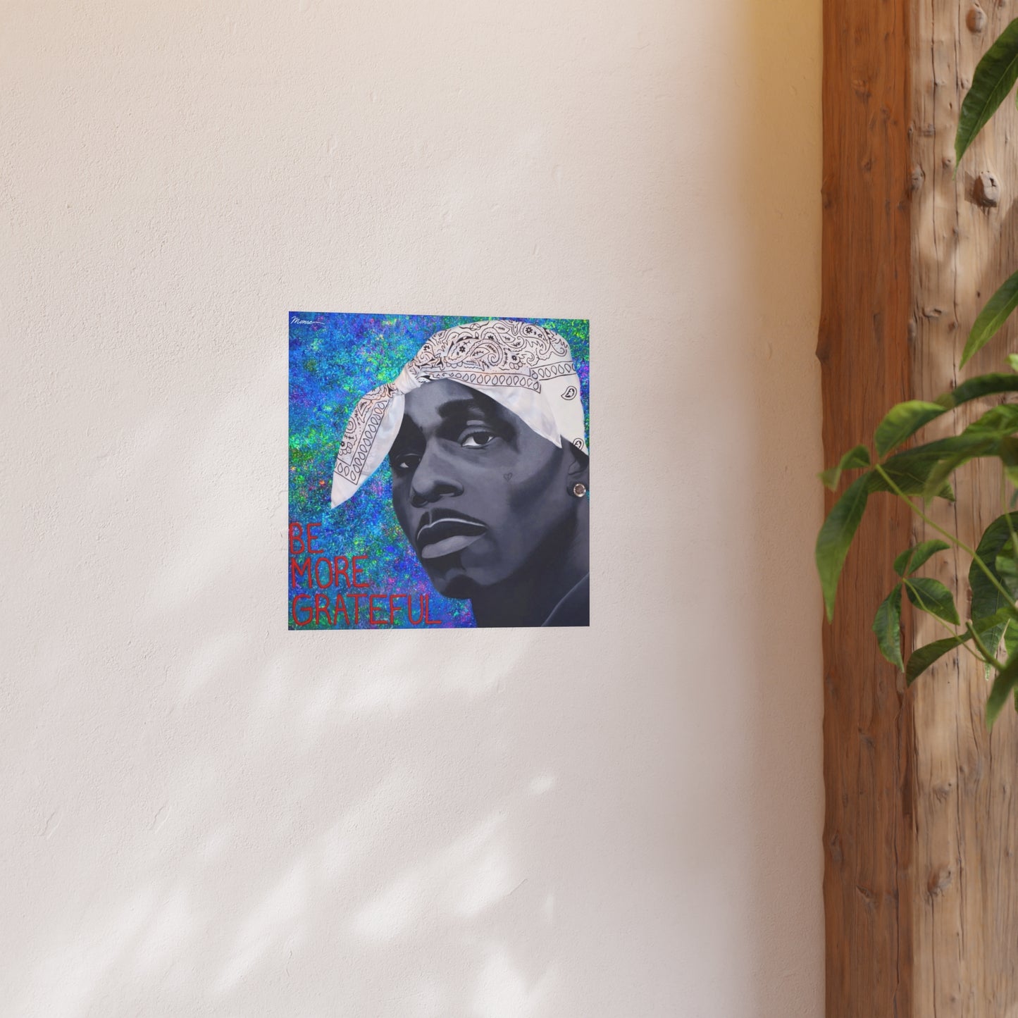DaBaby Painting Poster  – 16 x 16 Satin Poster