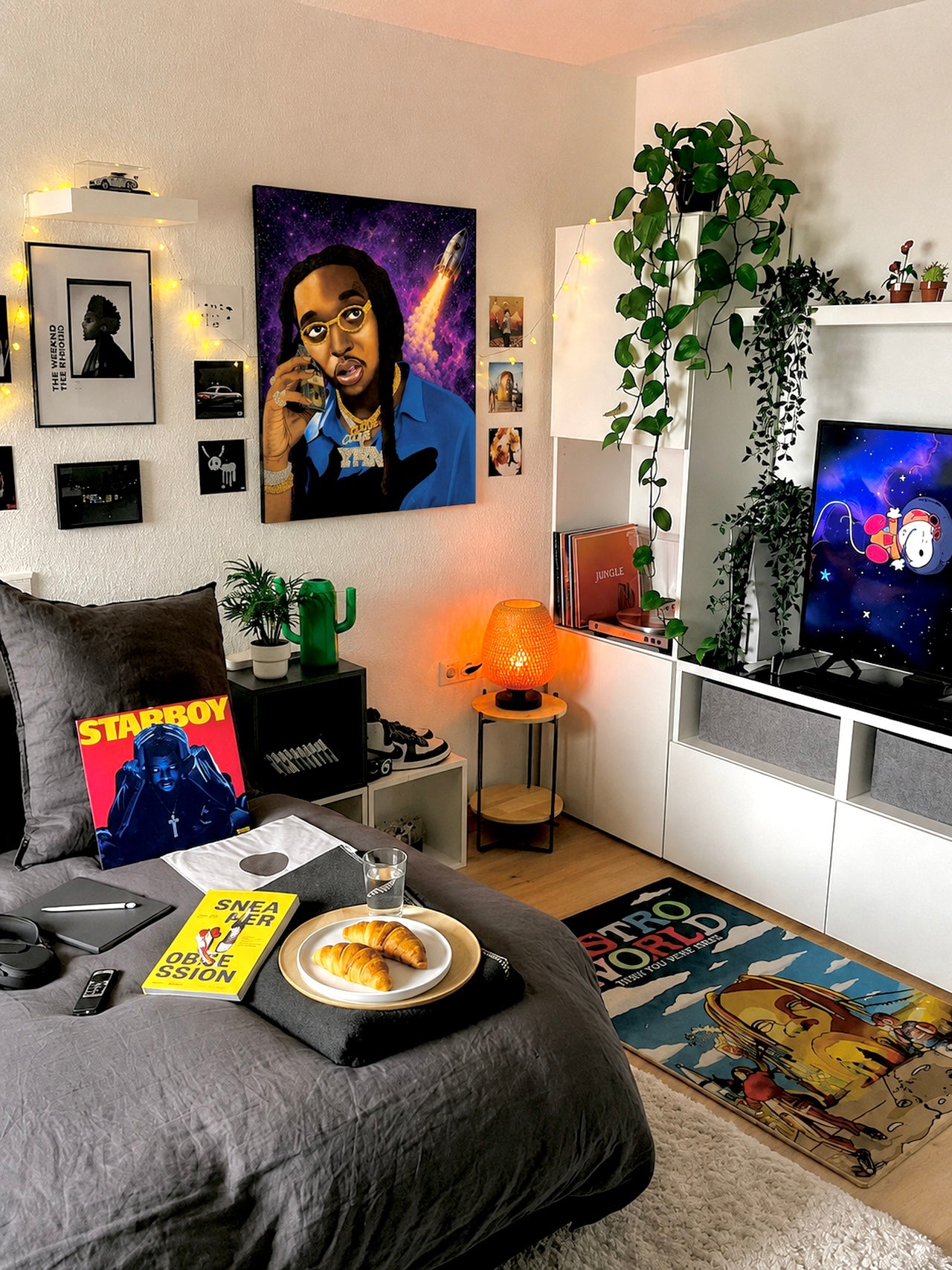 Takeoff Painting Poster – 16 x 20 Satin Poster
