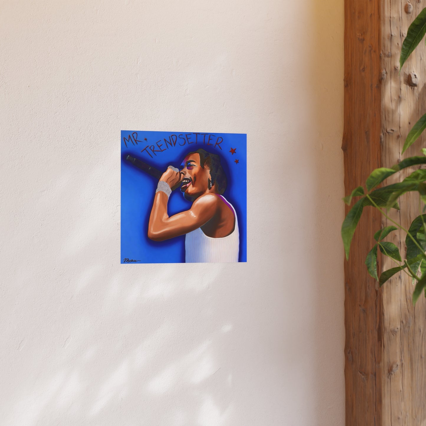 Lil Baby Painting Poster – 16 x 16 Satin Poster