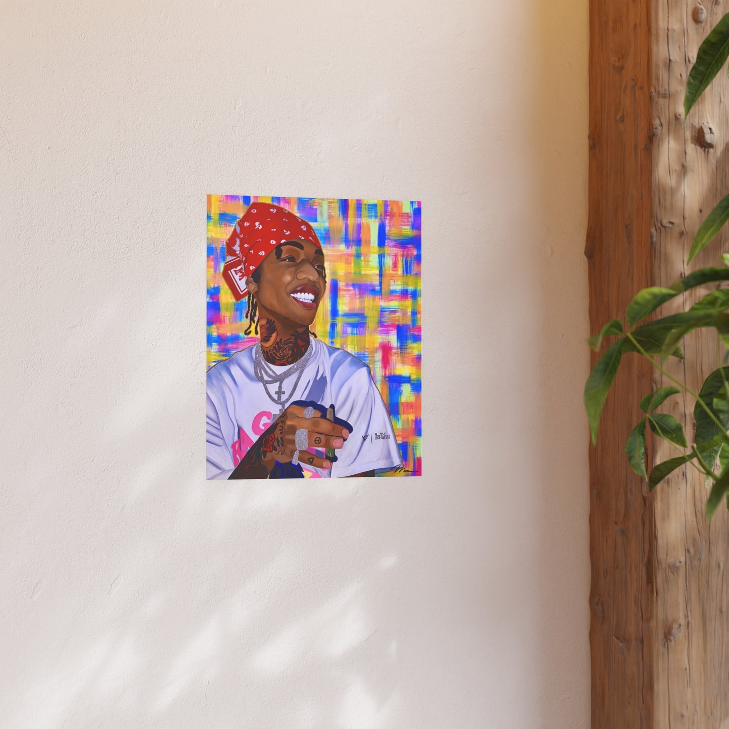 Swae Lee Painting Poster – 16 x 20 Satin Poster