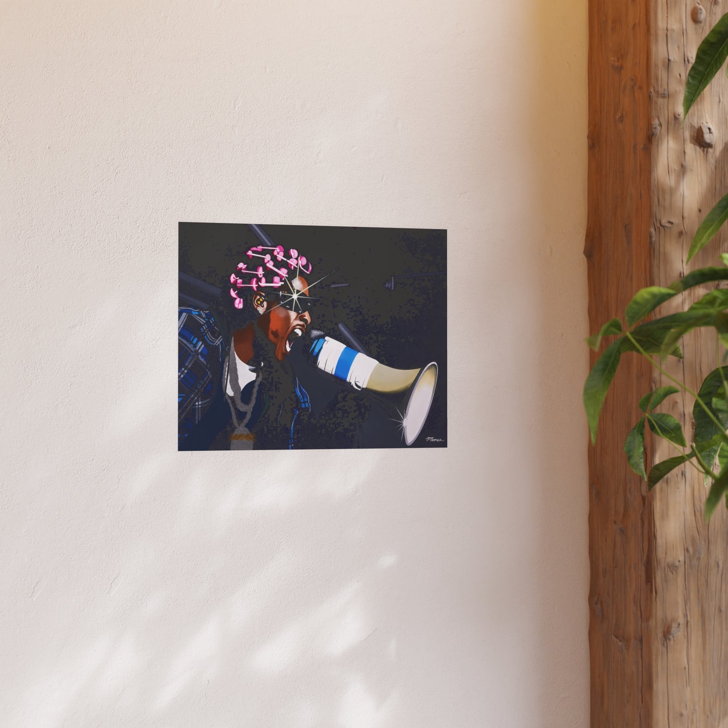 A$AP Rocky Painting Poster – 20 x 16 Satin Poster