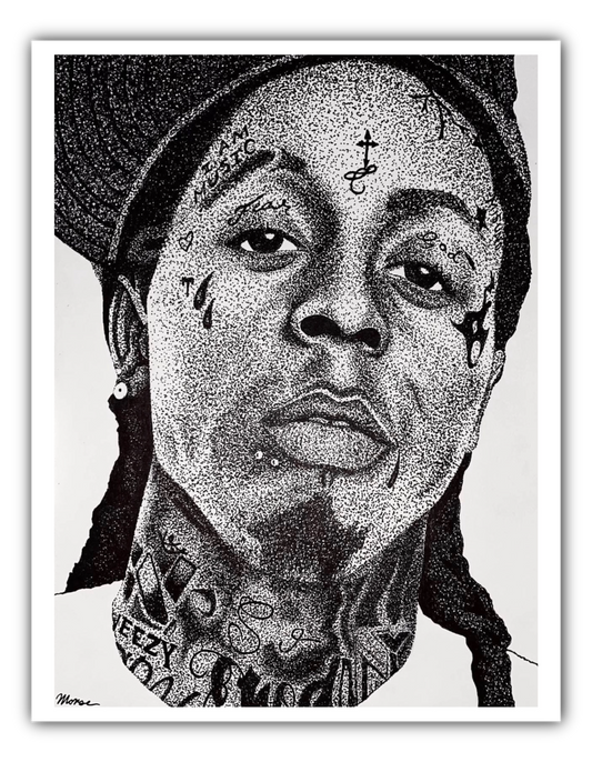 LIL WAYNE PRINT